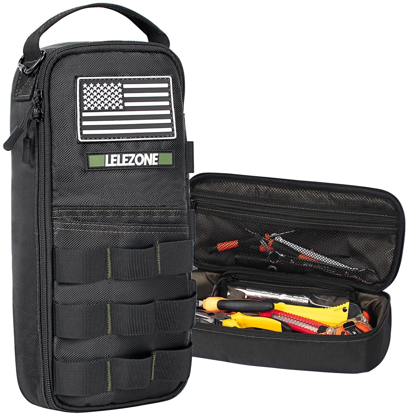 Portable Small Tool Bag, Organizer Storage Box for EDC, Motorcycle, Road Bike