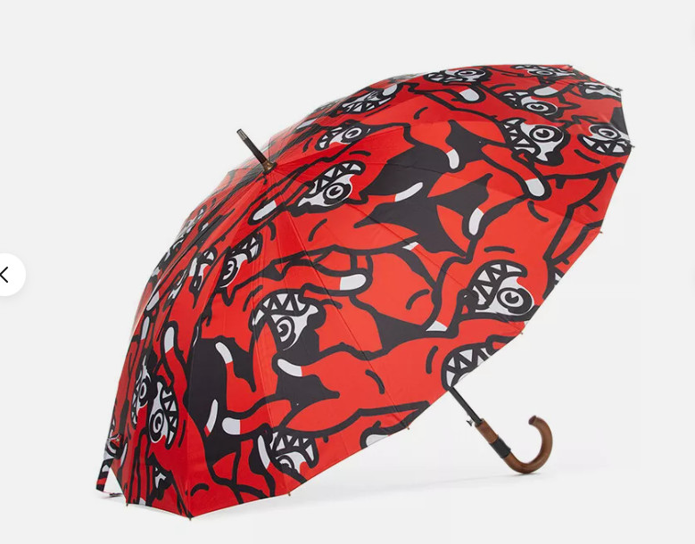 NEW ICECREAM UMBRELLA BLACK LIMITED COLLECTIBLE MSRP $85