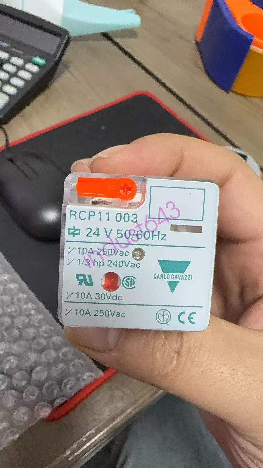 1PC NEW CARLO GAVAZZI Intermediate relay RCP11003  120V