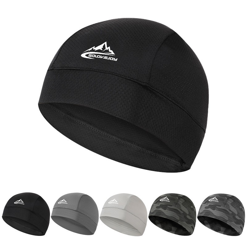 Bike Cycling Skull Cap Wicking Liner Biker Under Helmet Inner Lining Beanie Hat