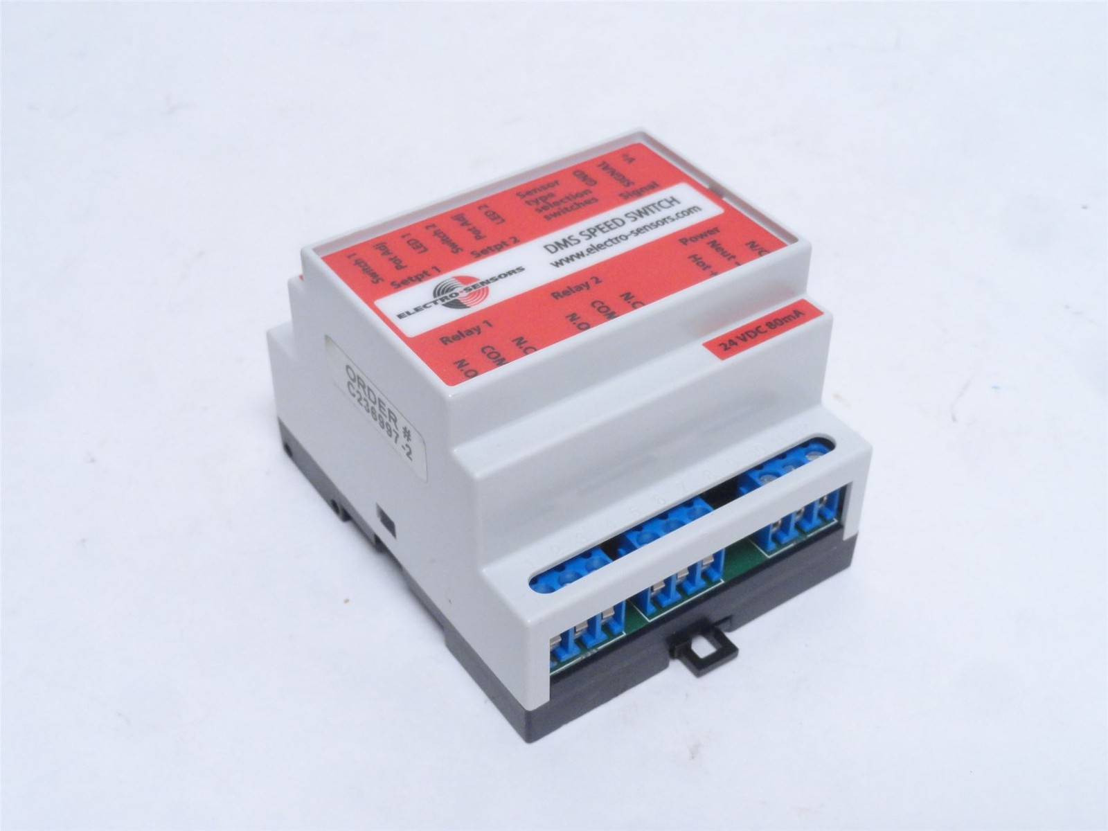 250416 New-No Box; Electro-Sensors DMS5000 Economical Shaft Speed Switch 24VDC