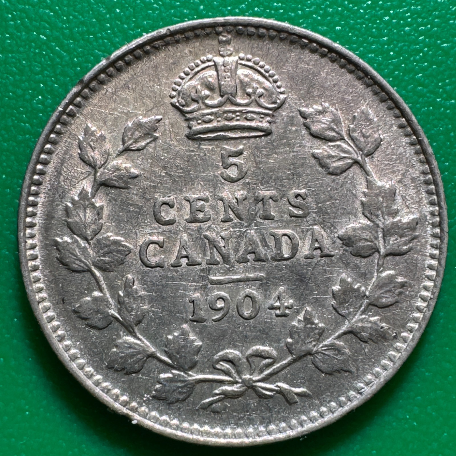 1904 Canada 5 Cent FG037