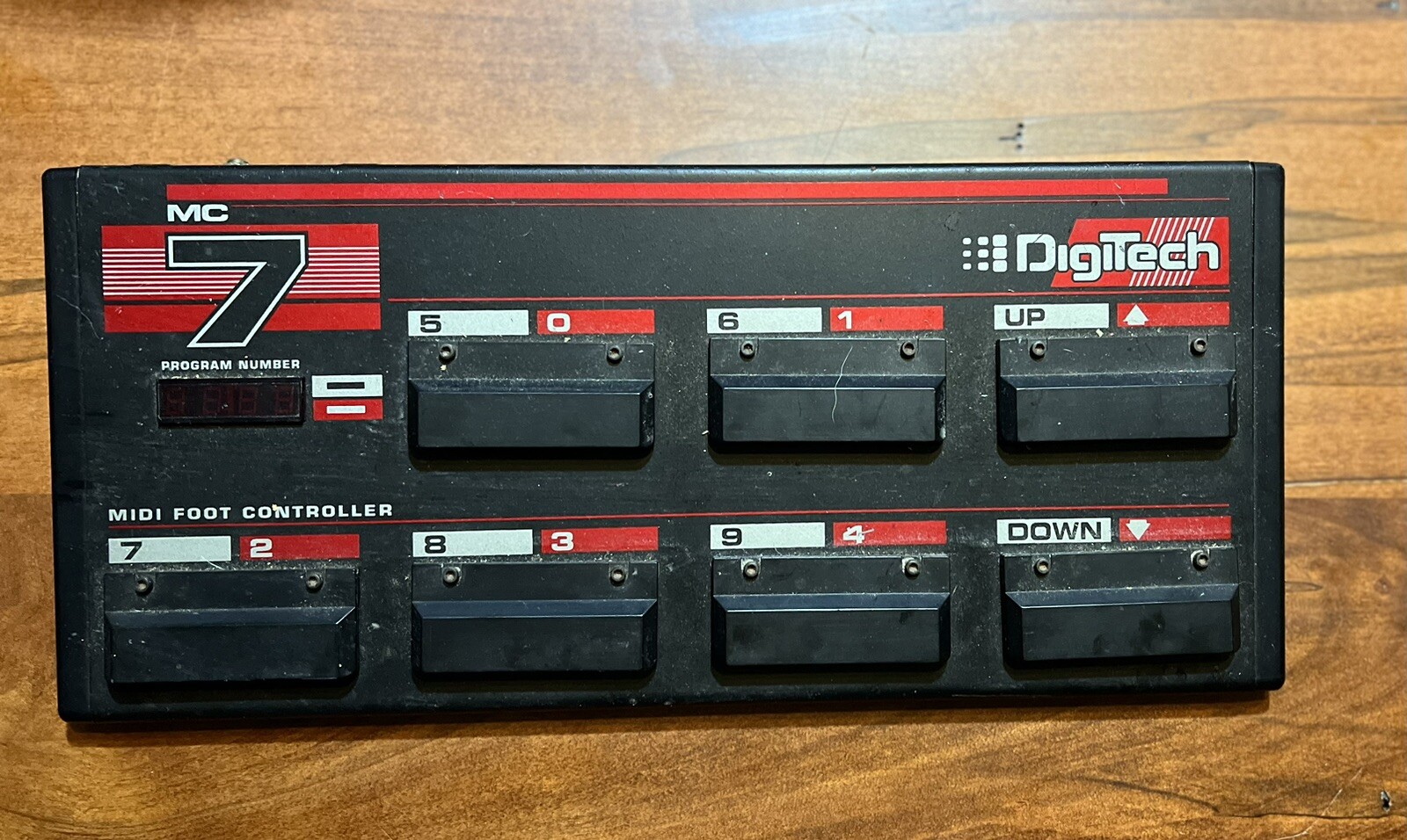 Digitech MC7 MIDI Foot Controller