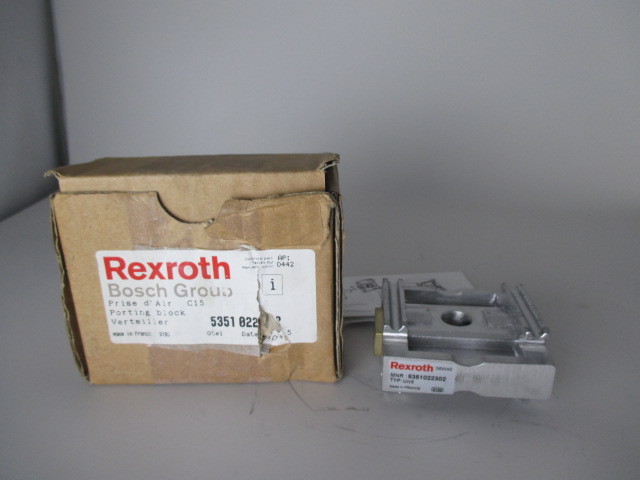 Rexroth 5351022302 Porting Block new