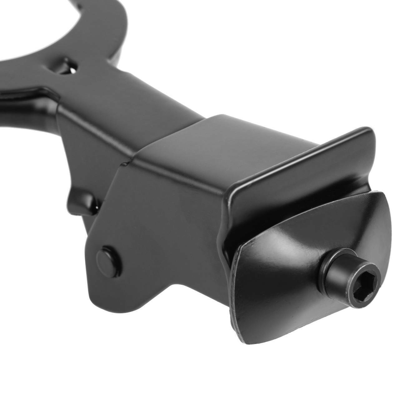 Bicycle Double Leg Side Stand Kick Kickstand Bike Support Spring Center Black US