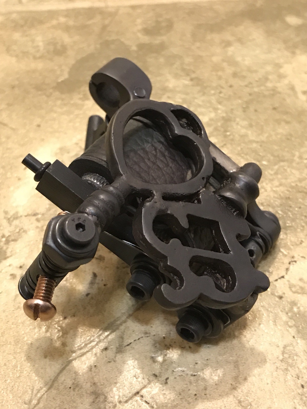 Professional Handmade Tattoo Machine Military Key Liner