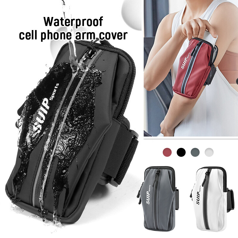Waterproof Outdoor Sports Armband Phone Case Running Mobile Wrist Arm Bags Cover