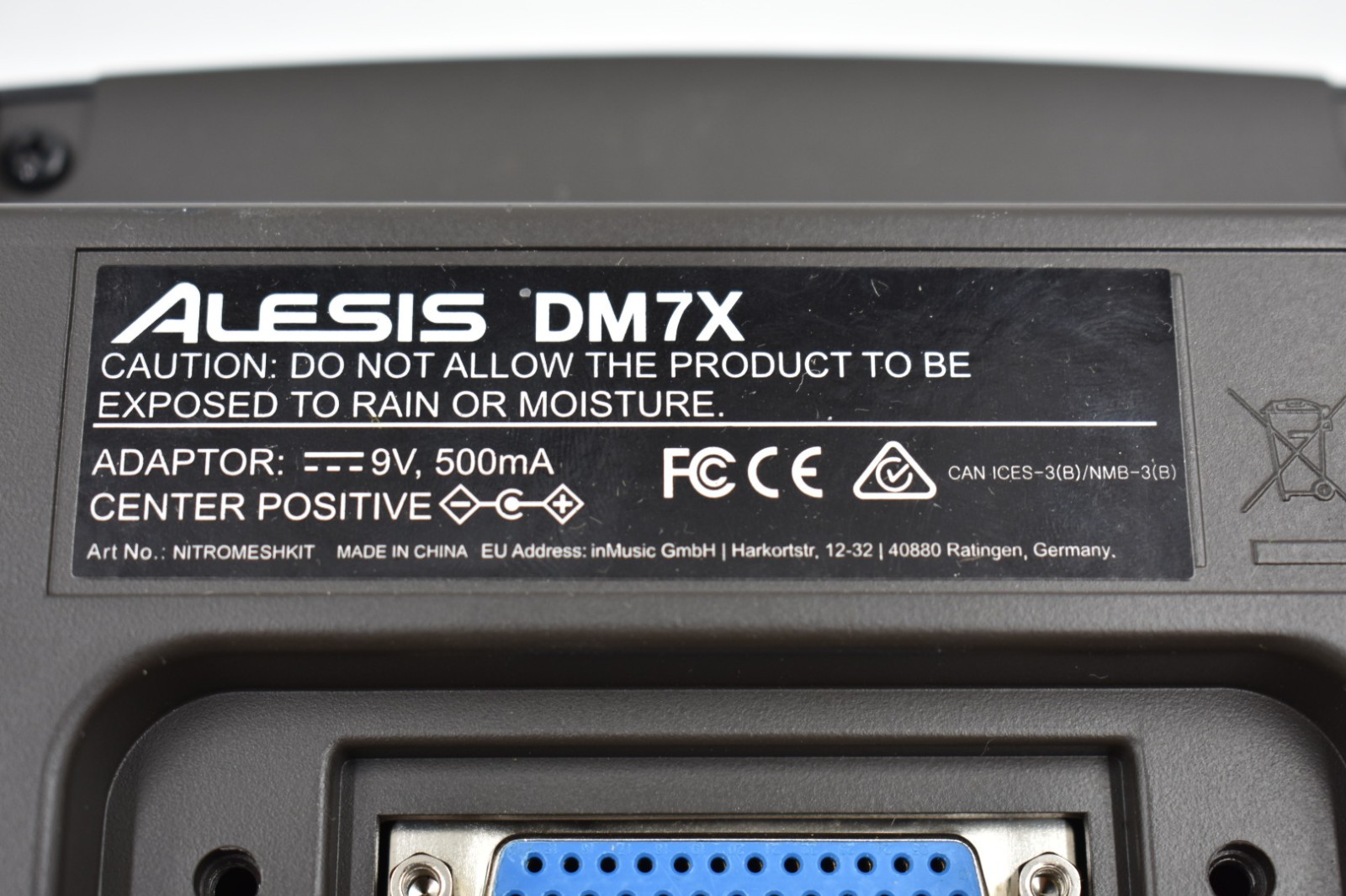Alesis Nitro DM7X - Brain/Module, PSU, Harness Snake Cable, Tested Working
