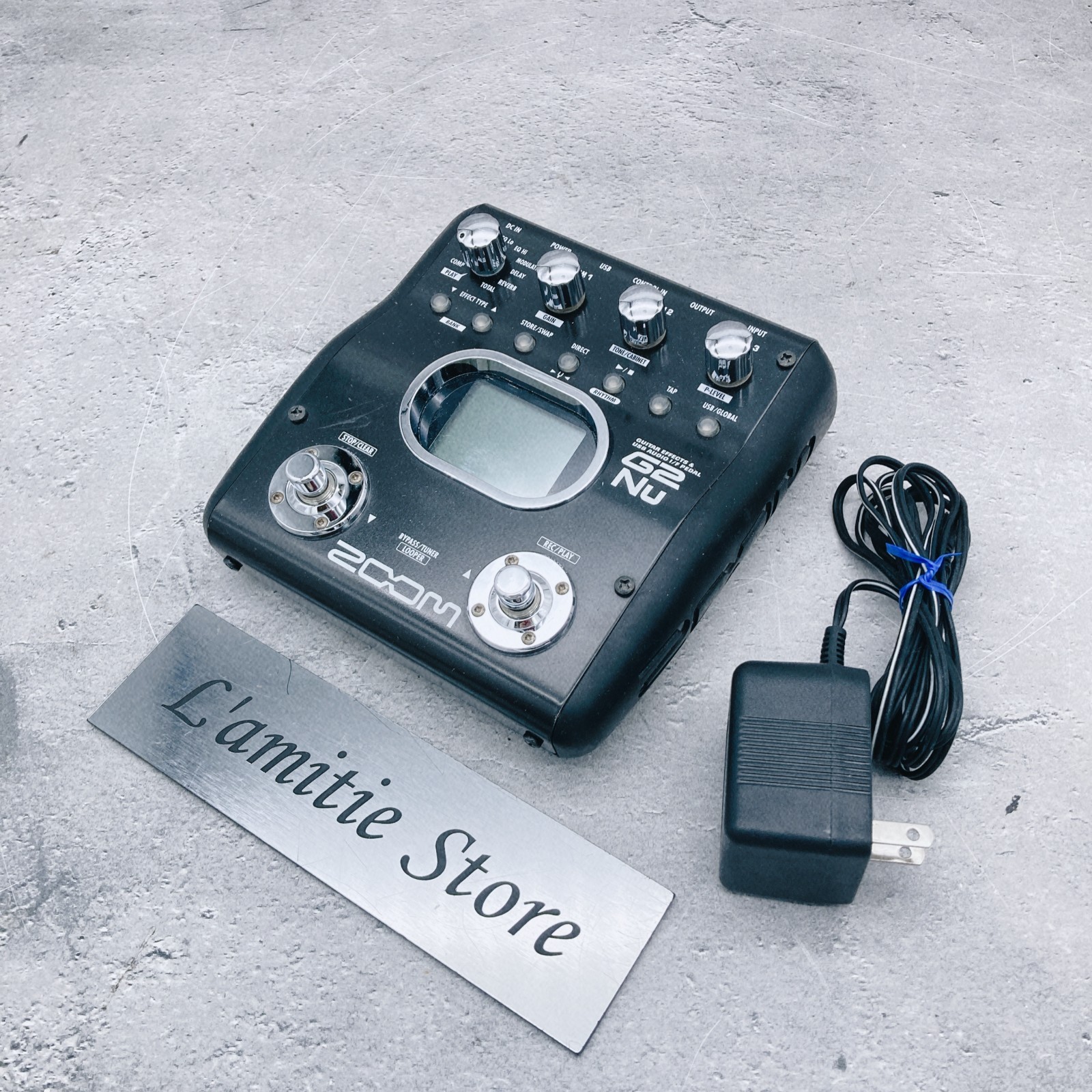 ZOOM G2NU Guitar Multi Effects Processor Audio Interface G2 NU G 2NU Tested