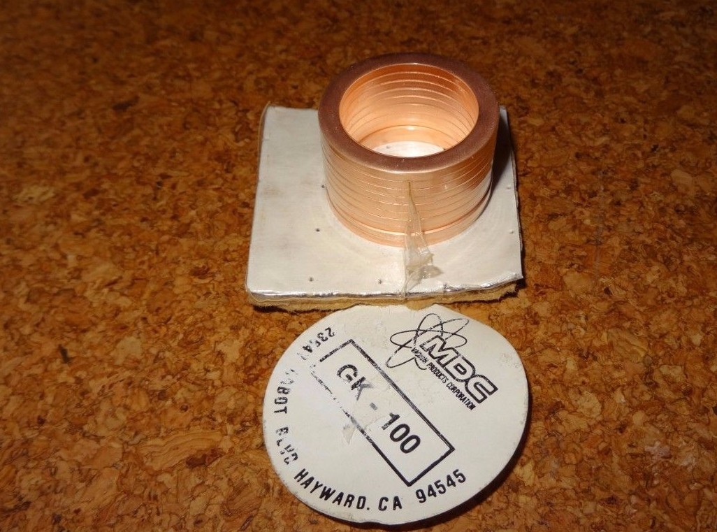 MDC Copper Gaskets 2.18mm Flange GK-100,191002 quantity 10, 1" ID, 1.3 OD D21