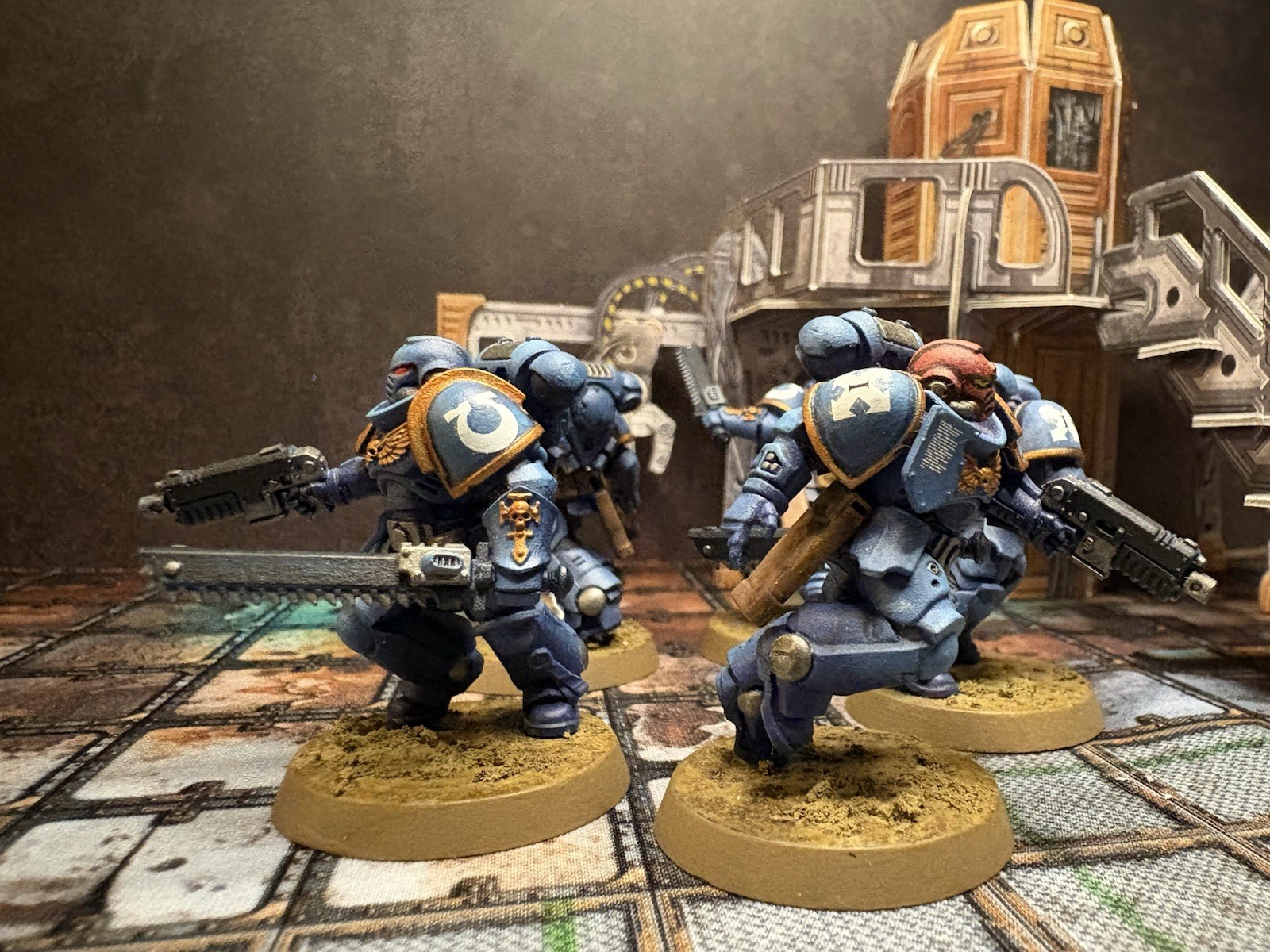 [40K] Ultramarines Assault Intercessors - Well Painted