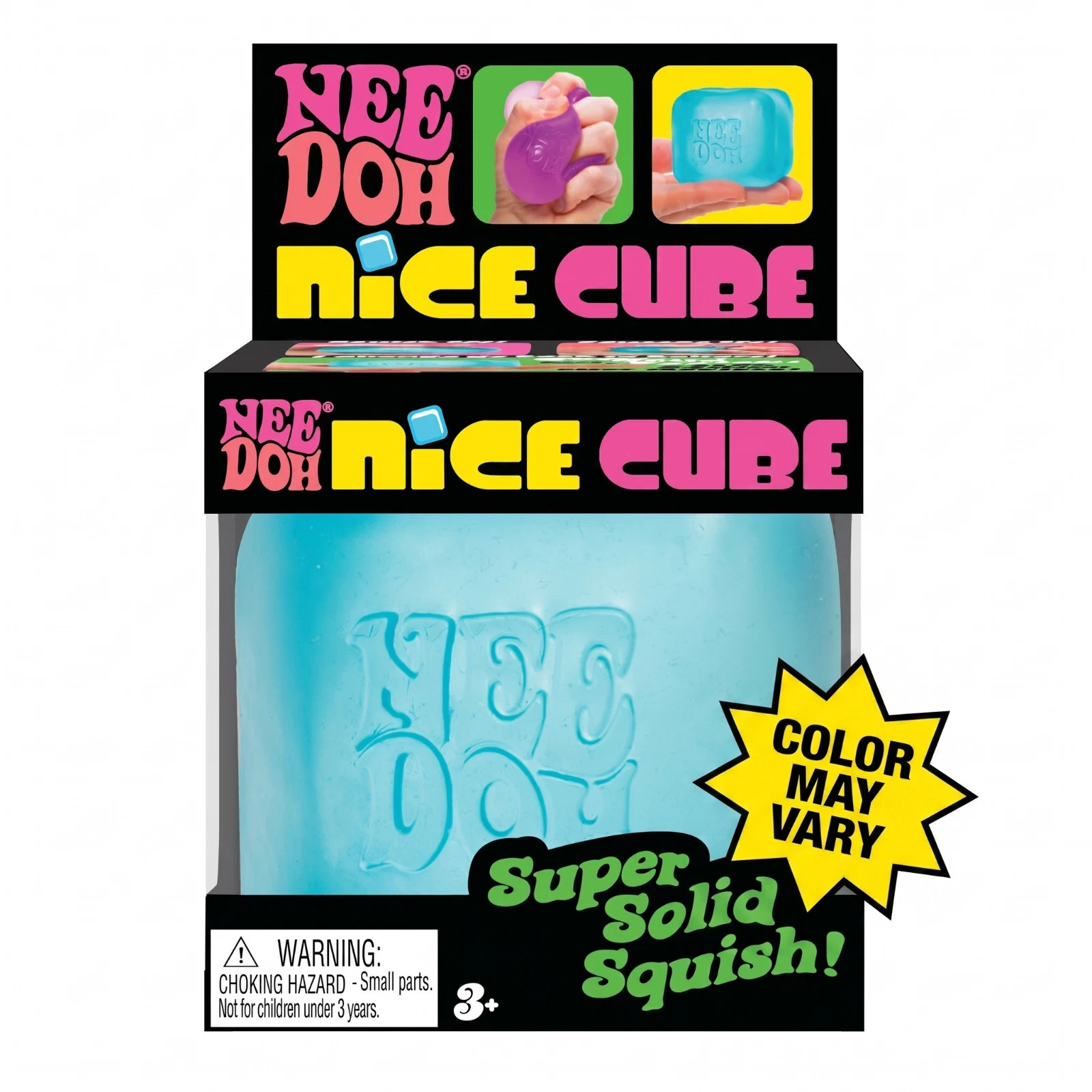 nee doh nice cube - receive a random color ( pink,blue,purple)