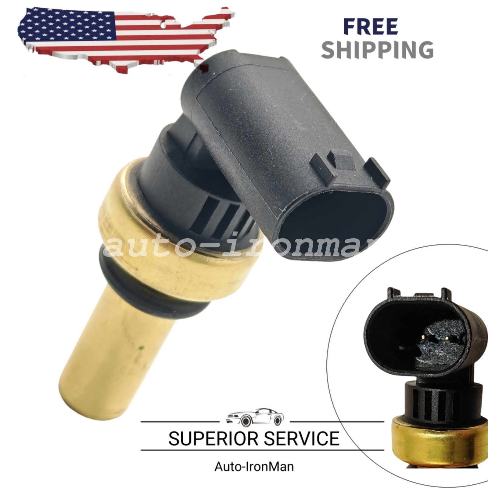 55591002 Radiator Coolant Sensor fits for Chevrolet Cruze Volt Buick Encore