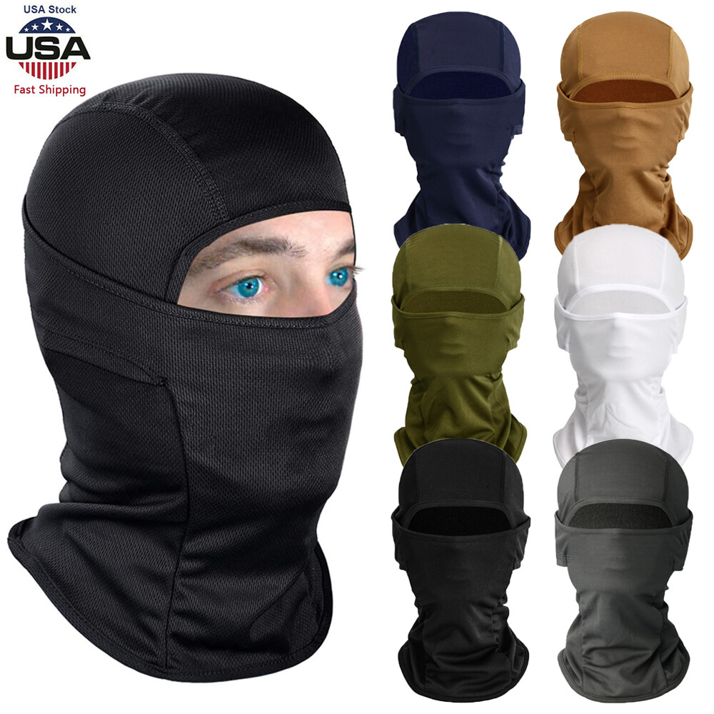 Balaclava Face Mask Summer Cooling  UV Protection Ski Sun Tactical Shiesty Mask