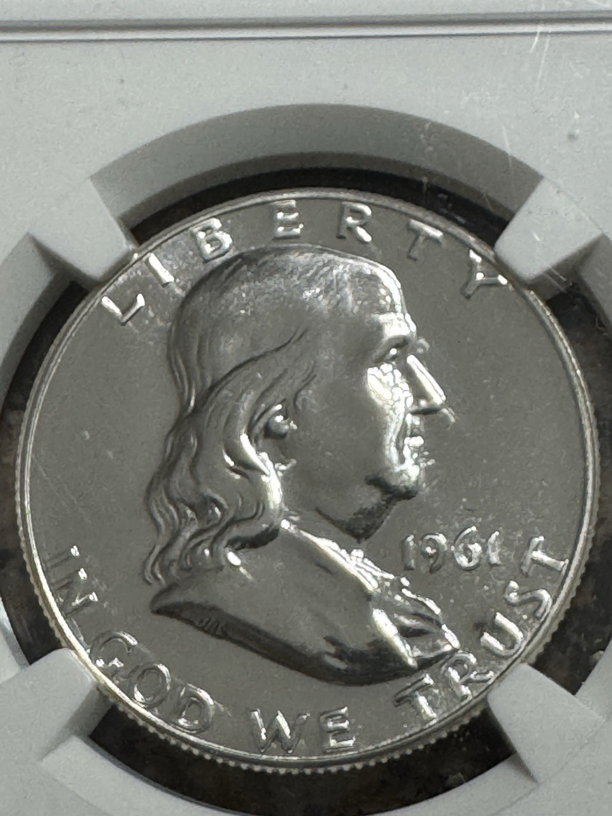 1961 Franklin Half Dollar, NGC PF68, Free shipping