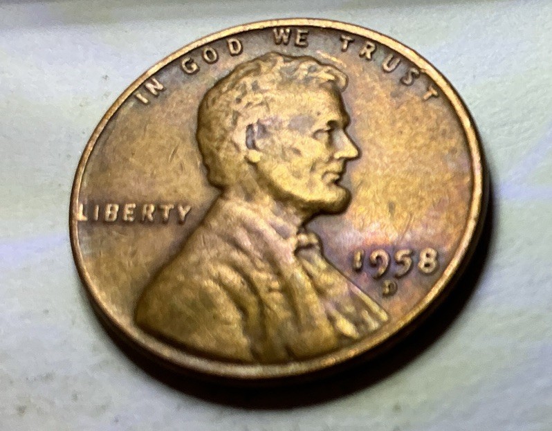 Get This 1958 Dwight The L On The Rim And As A Bonus Get This 1947 I On Rim No M