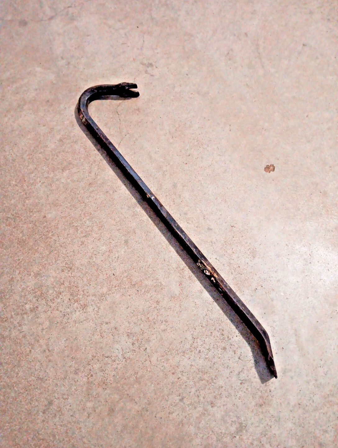 Vintage Wrecker Breaker Pry Crow Bar 23" Inch PM-98-G Nail Puller