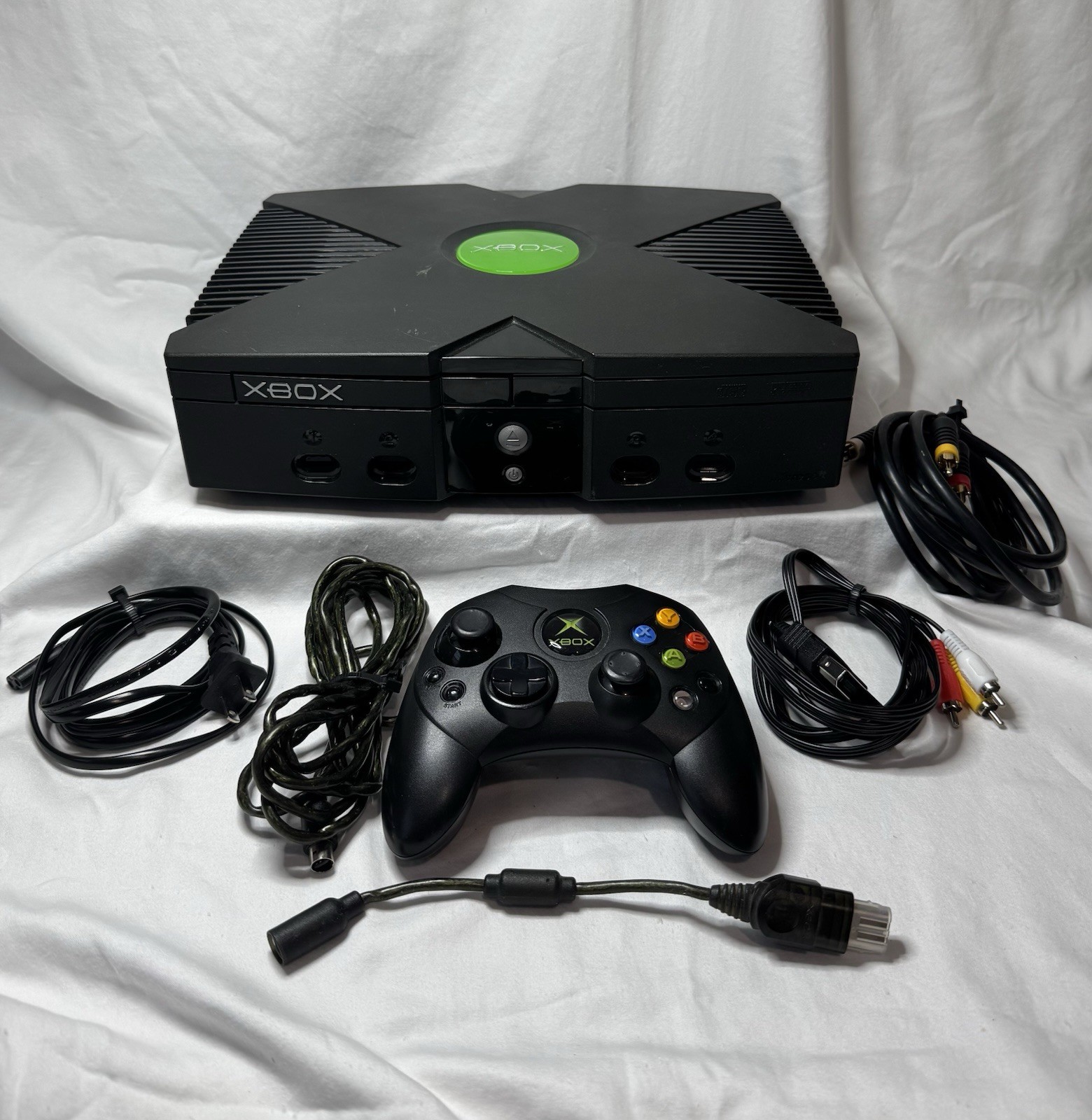 OG Xbox Original Microsoft Xbox System Controller S Tested Working