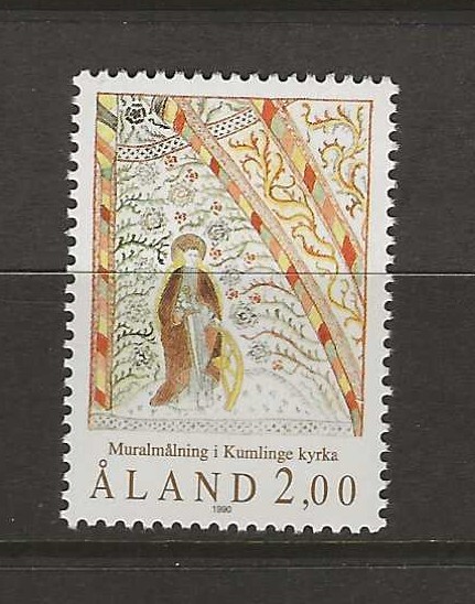 Aland Finland 1990 painting MNH (f43)