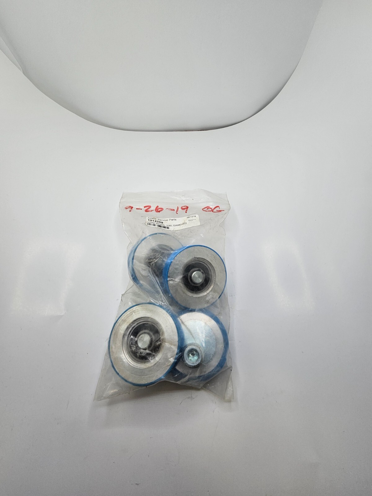 (QTY 4) AAES Service Parts Load Wheel Assembly (DBL Diamond) 1012359
