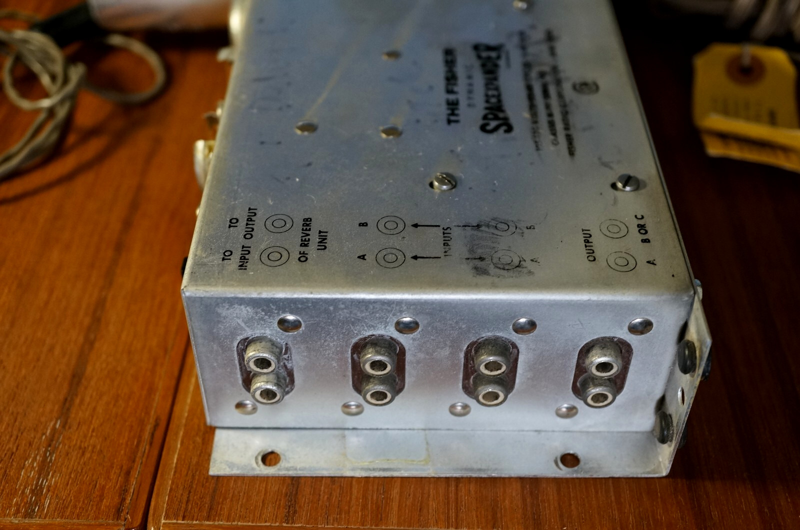 Early Type Fisher K-10 Dynamic Spacexpander Reverb / Space Expander full set