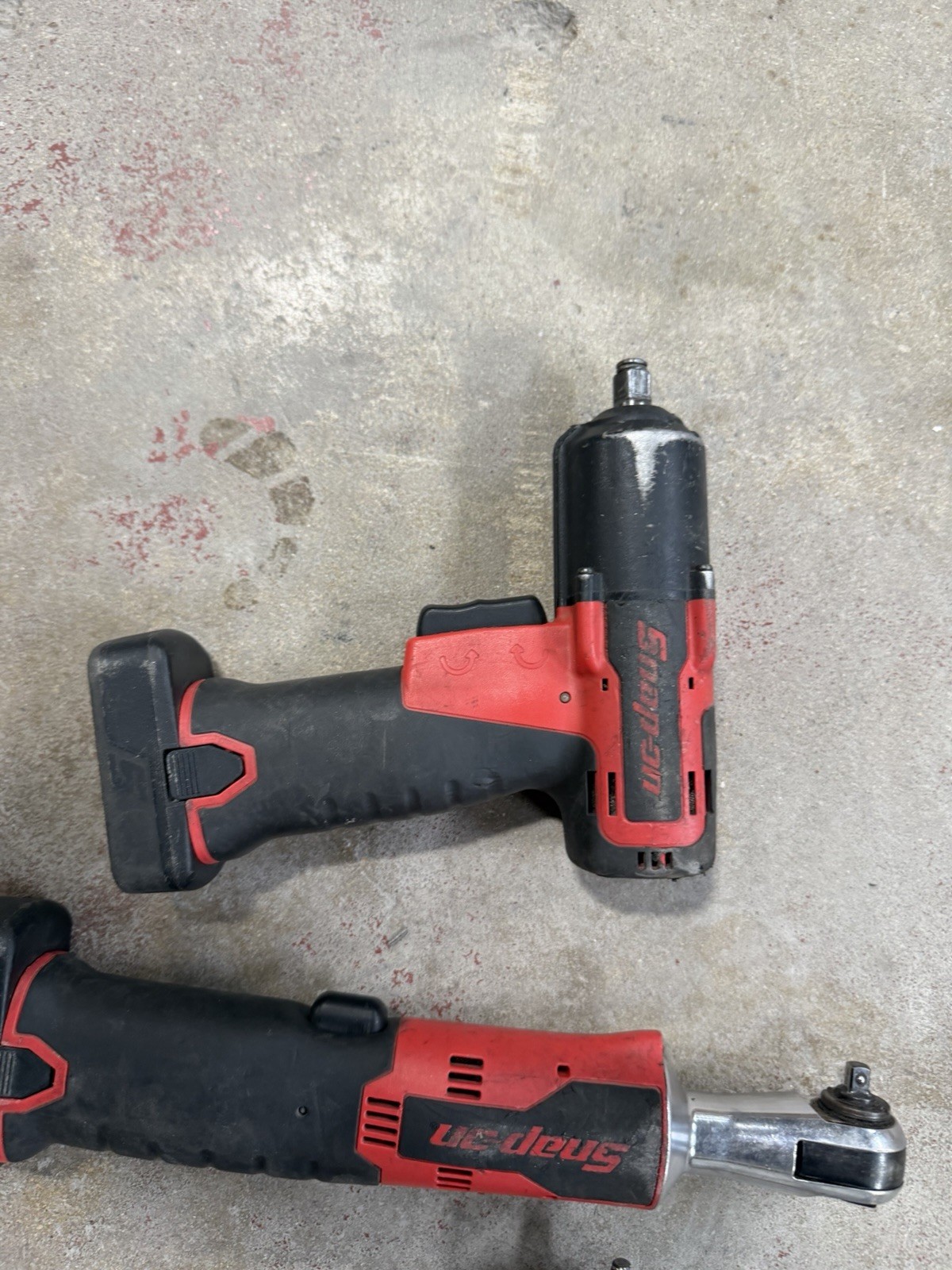 Snap-on CTR725A CTR725 CTR726 14.4V Impact Driver & Ratchet Set Red/Black
