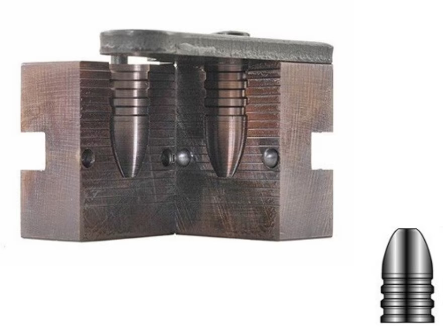 Lyman 1 Cavity Bullet Mold 515141 50 Caliber (512 Diameter) 425 Grain Flat Nose