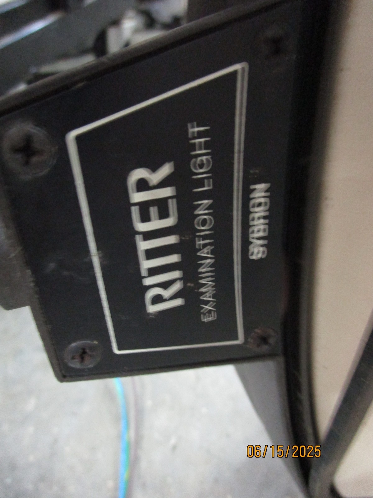 Ritter Sybron Examination Light Head Only