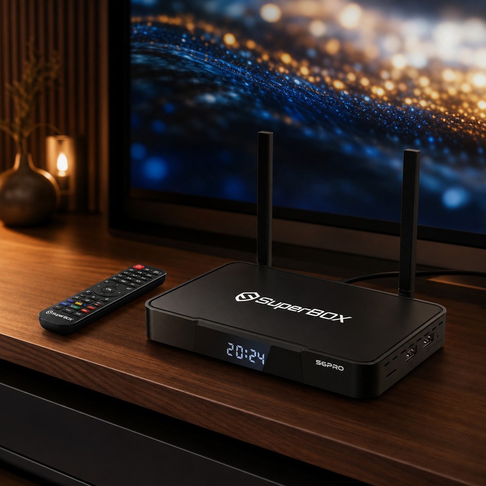SuperBox S6 Pro Smart TV Box 2025 Authorized Dealer Free Shipping USA New