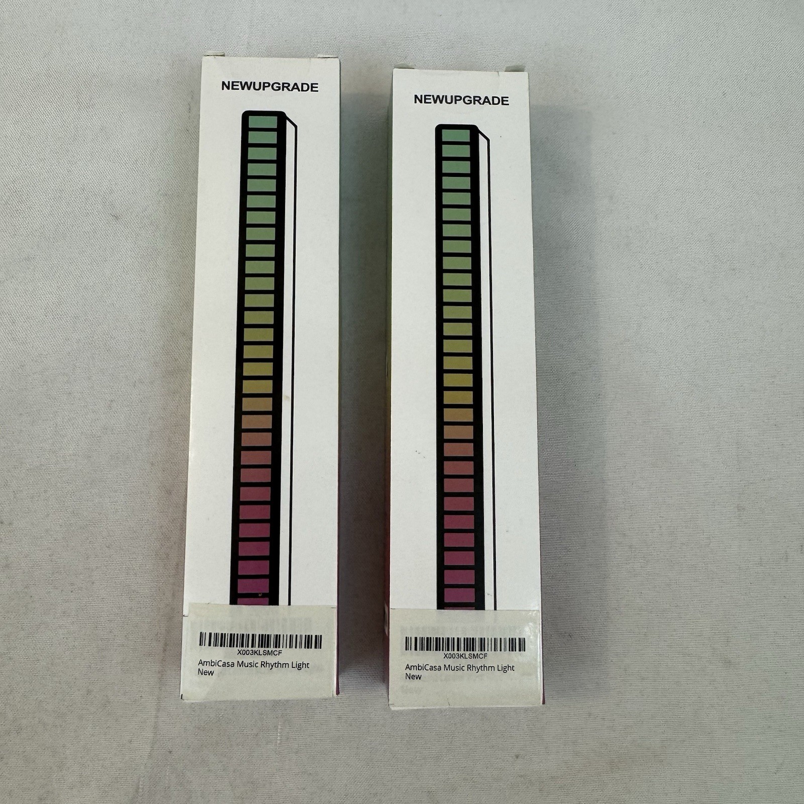 Pair Of AmbiCasa music rhythm lights D01-RGB08 NEW Fast Ship