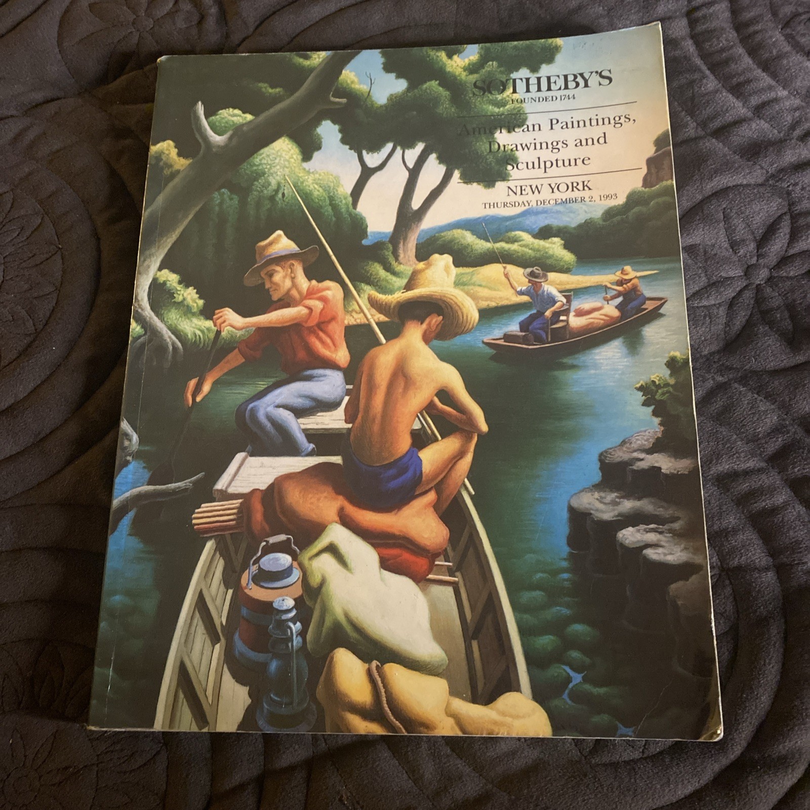 Sothebys Auction Catalog Dec 2 1993 American Paintings Drawings Sculpture