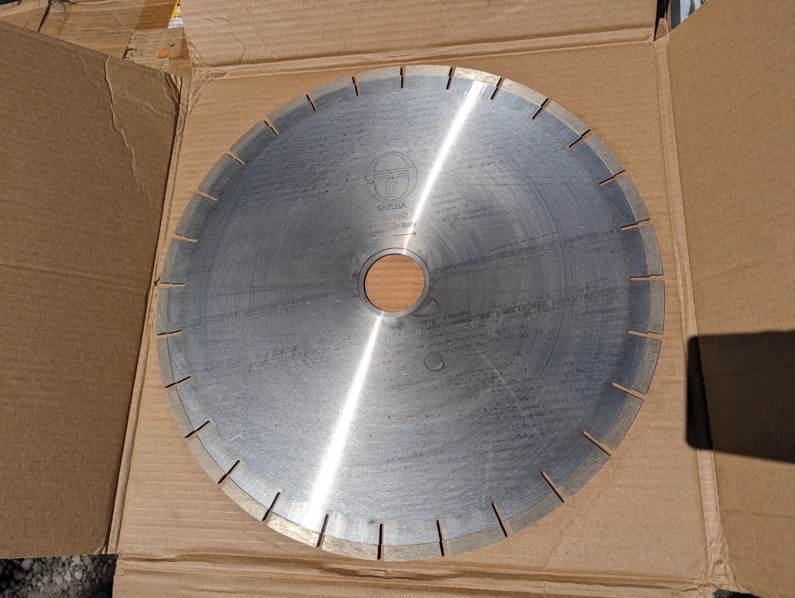 SATUSA STONE DEKTON CUTTING BLADE 16" 6664097 MADE IN ITALY (G1AC)