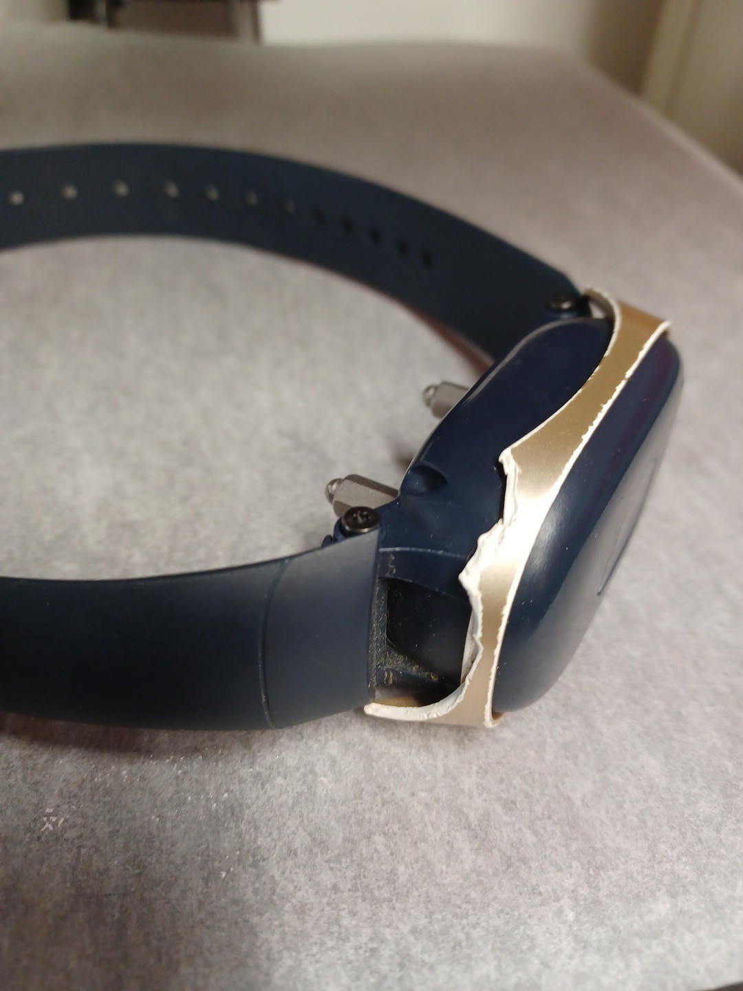 Bousnic Dog Shock Training collar Rechargeable Blue & Brown