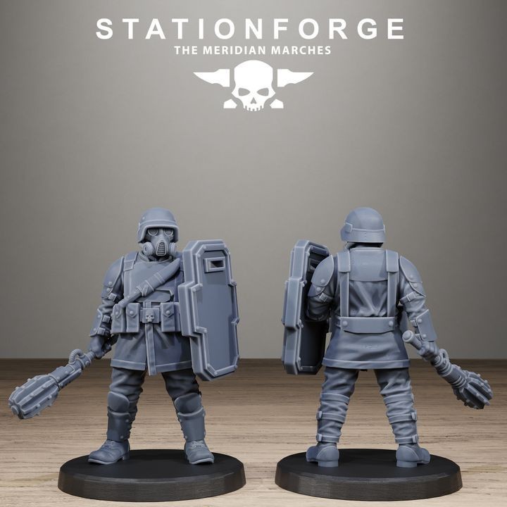 32mm Meridian Starter Pack x10 Station Forge High Quality Miniatures
