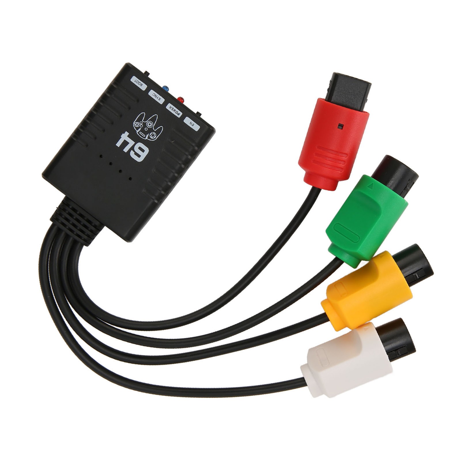 ｀Wireless Controller Adapter Support 4 Player BT Controller Converter For N64
