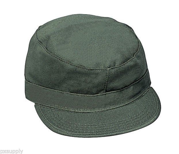 ROTHCO MILITARY ULTRA FORCE OD RANGER GREEN PATROL CAP HAT SIZE7-8 army bdu navy