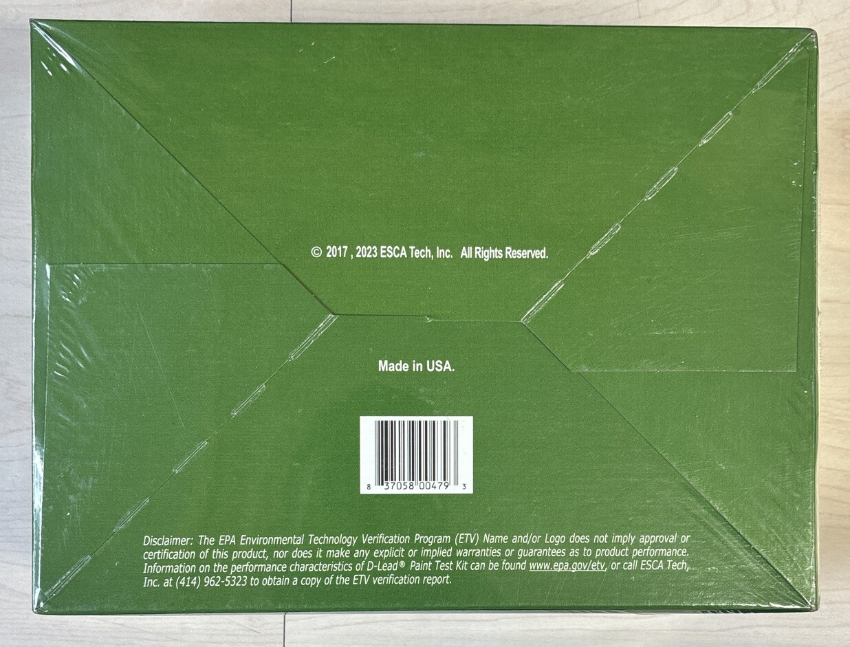 D-LEAD LEAD PAINT TEST KIT 24 TESTS PER KIT