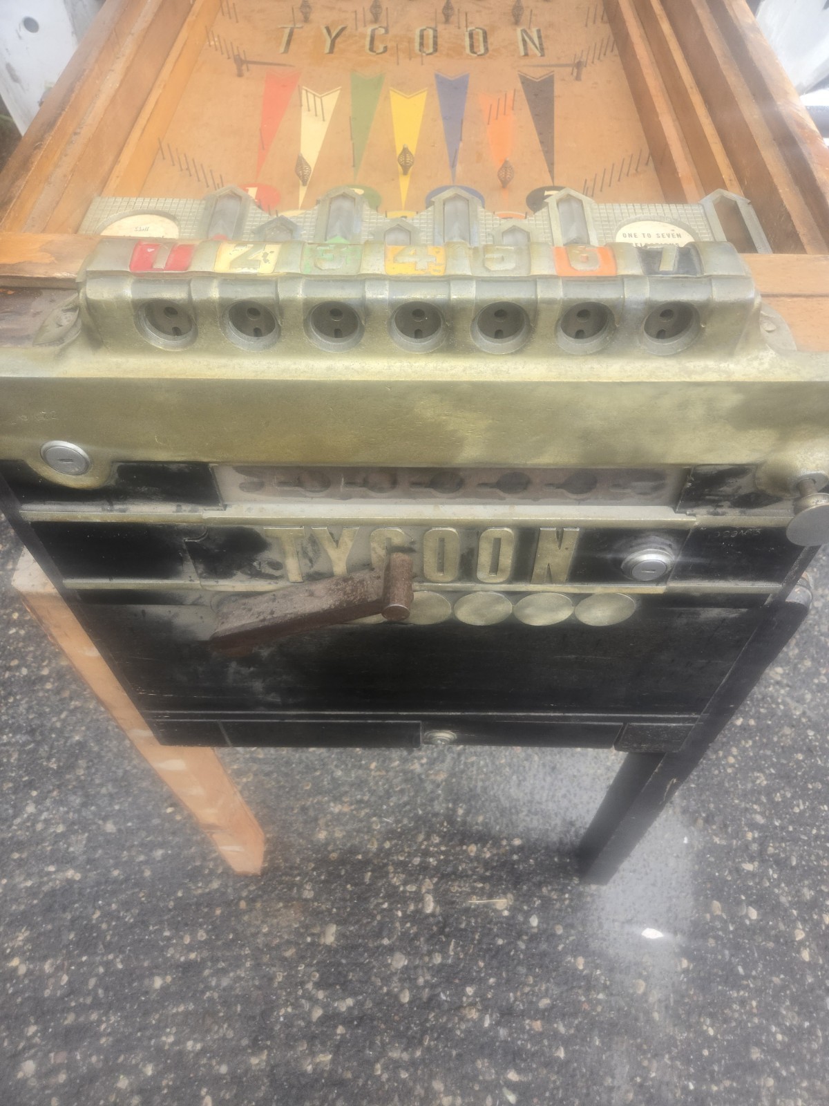 1936 Tyco Pinball Machine