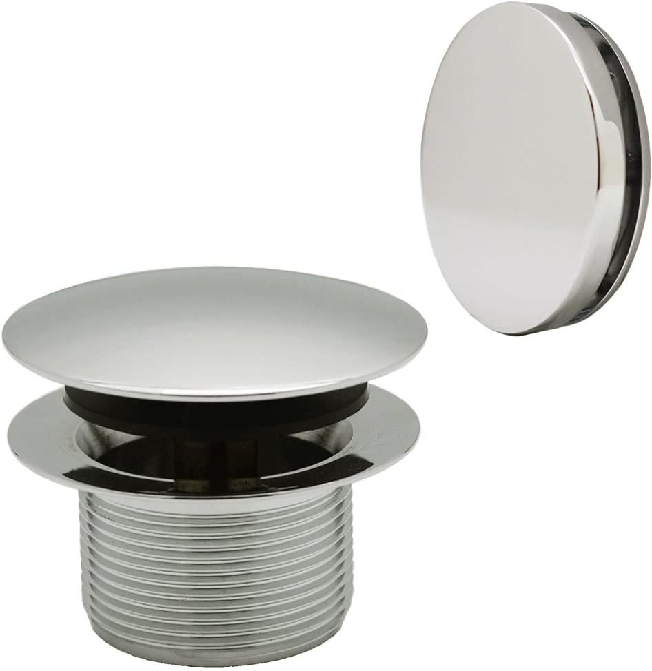 Westbrass 493144HRHBJ05 SemiExposed TipToe Bath Waste and Overflow Assembly with