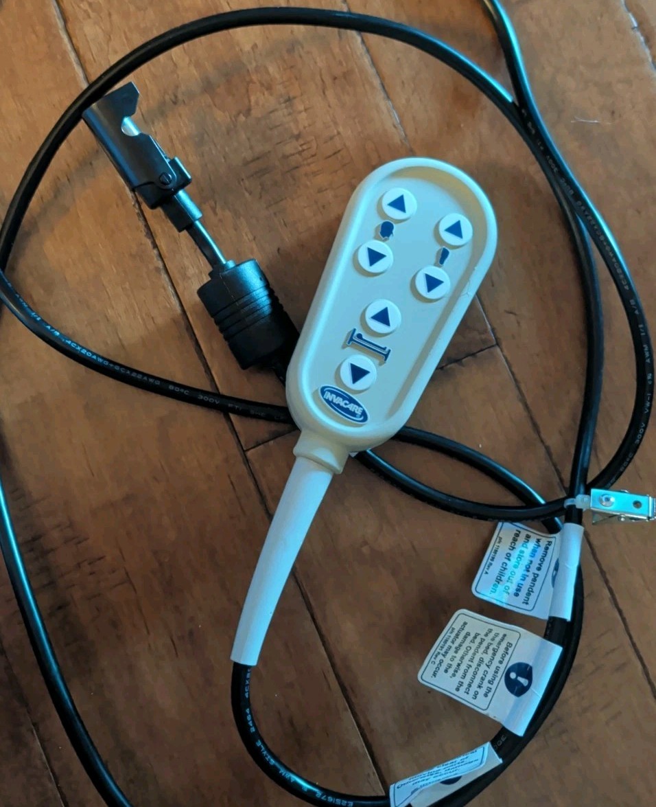 Invacare 6 Function Hospital Bed Remote Wshp003-2