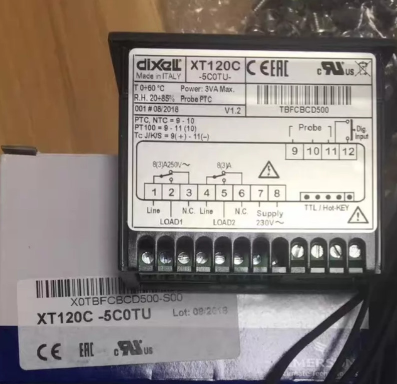1PCS  DIXELL XT110C-5C1TU XT110C 5C1TU Temperature Controller NEW fast shipping