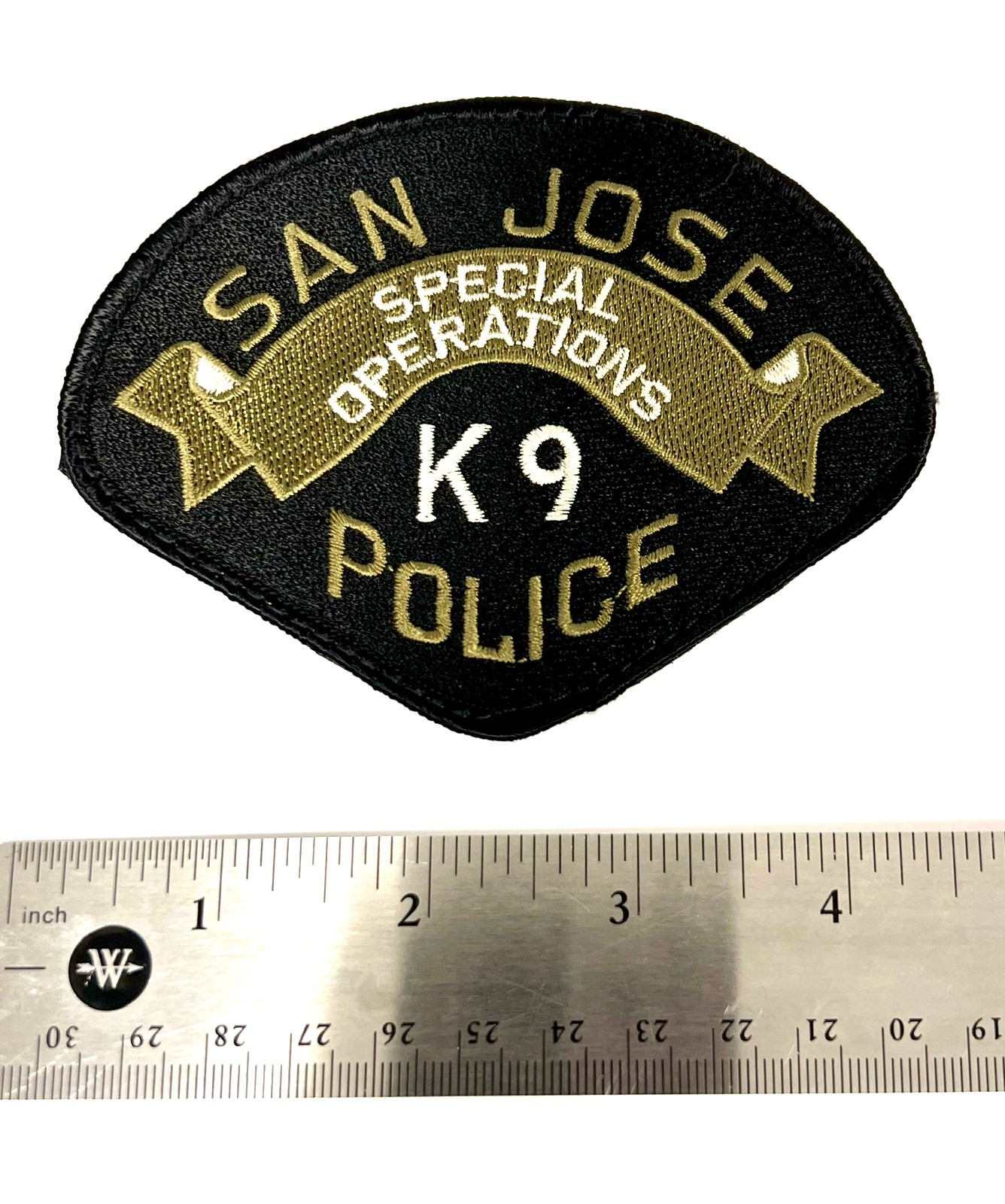 San Jose Police CA Special Operations Canine K9 Unit Collectible Patch ￼