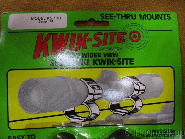 Kwik Site See Thru Mounts Model KS-110 for Savage 110