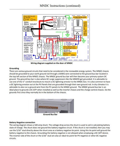 MidNite Solar MNDC175PLUS Mini DC Disconnect