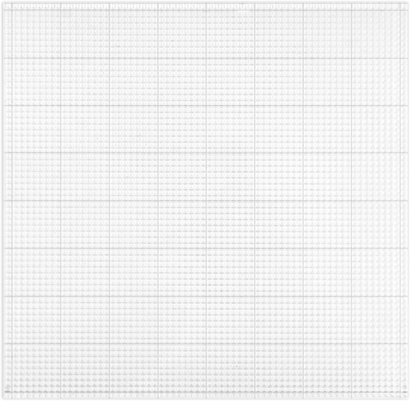 Large Low Tack Sticky Mat with Grid for Stamping &  Blending - 8.25X8.25 Inches