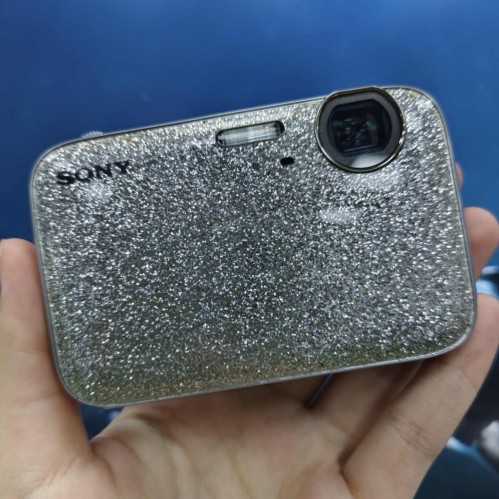 Sony Cyber-shot DSC-J20 16.1MP 4x Optical Zoom Digital Camera - Silver Tested