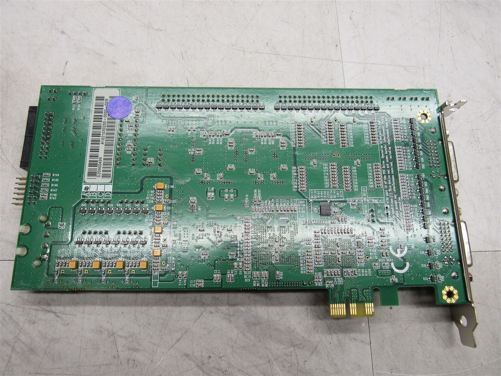 32CH 240 FPS (PCI-e) V1.30 Capture Card With Cables