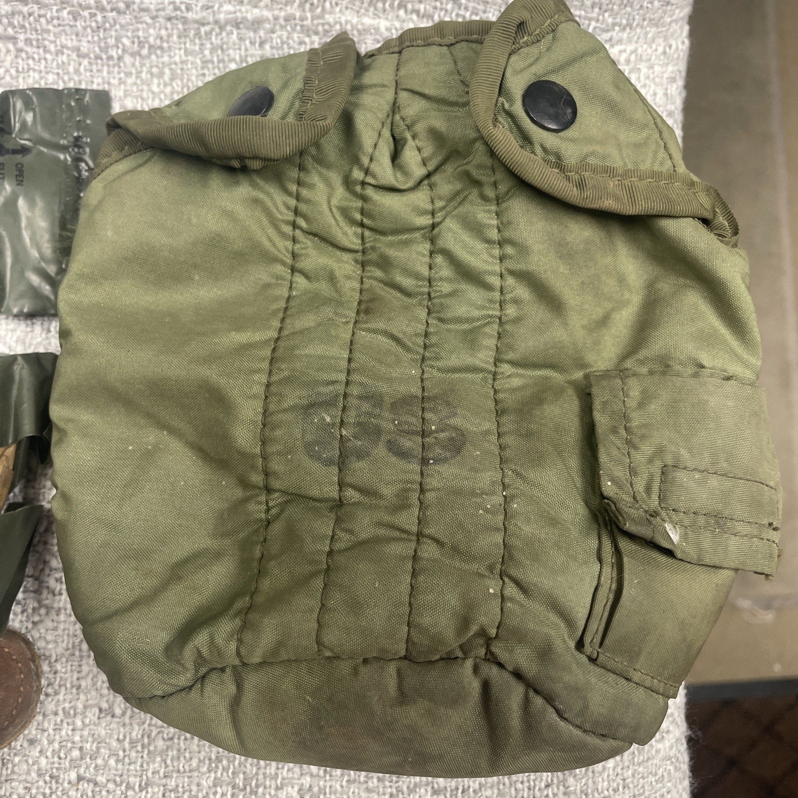 US military first aid field pouch dressing green usa lot of 8