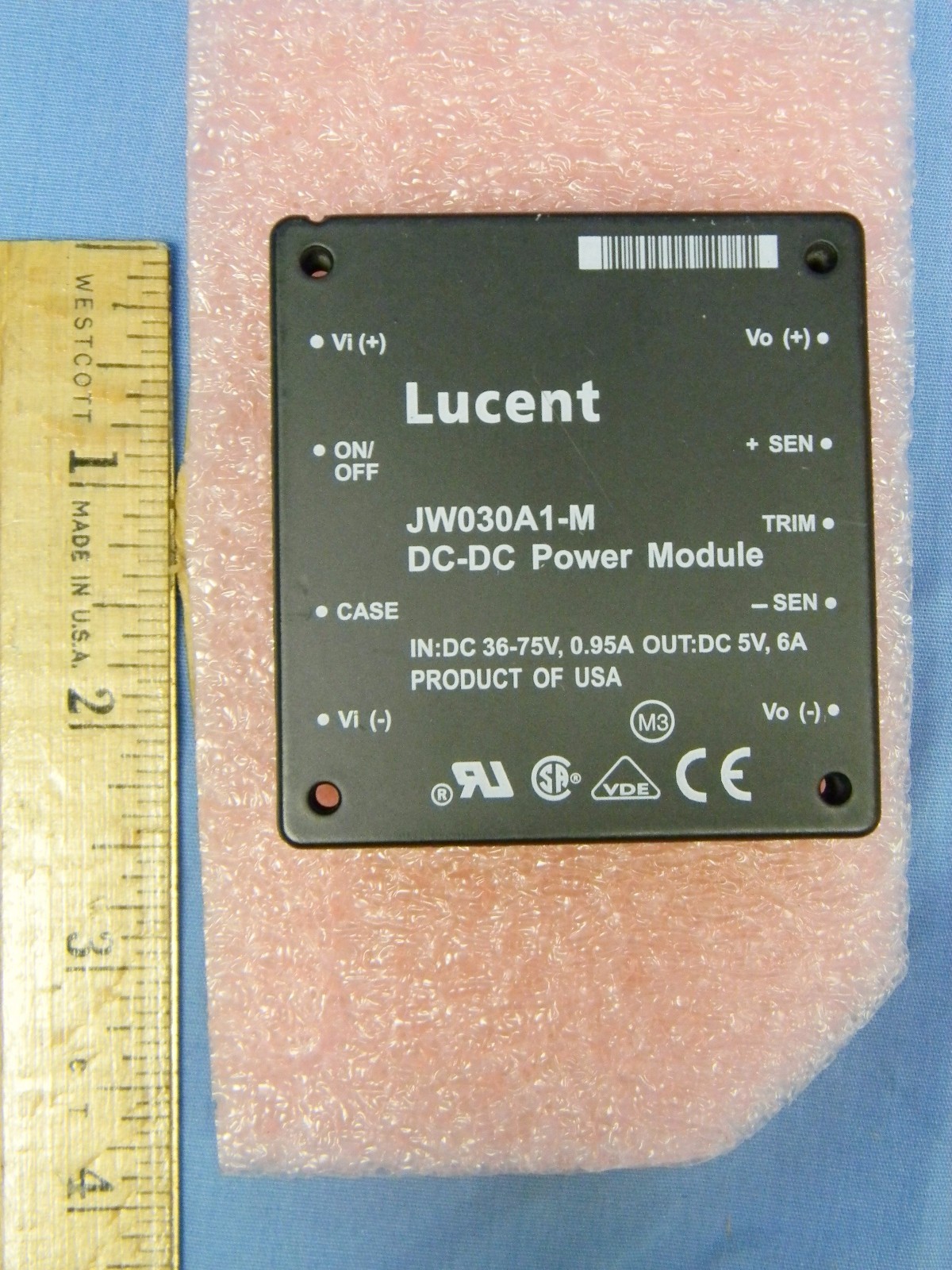 NEW LUCENT JW030A1-M DC-DC Power Module IN: DC 36-75V, OUT:DC 5V 6A