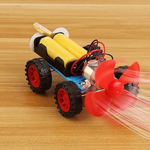 STEM Science Kits for Kids, 5 Set Wind Powered Car for Boy Toys Bulk Gifts |